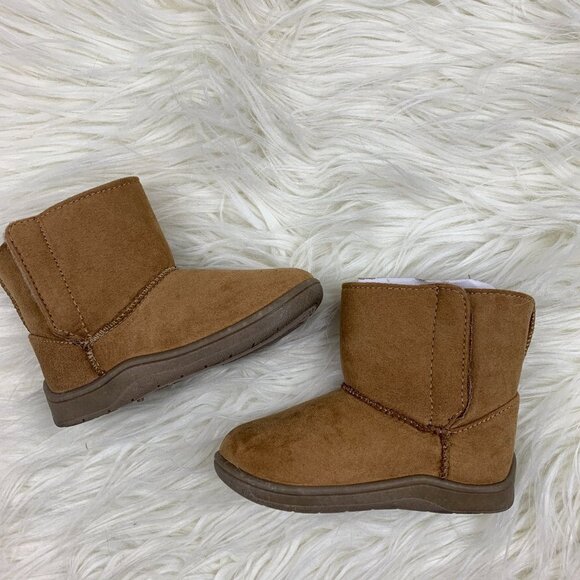 Cozy Faux Shearling Winter Boot Unisex Baby Size 6 New With Tags - Picture 2 of 8